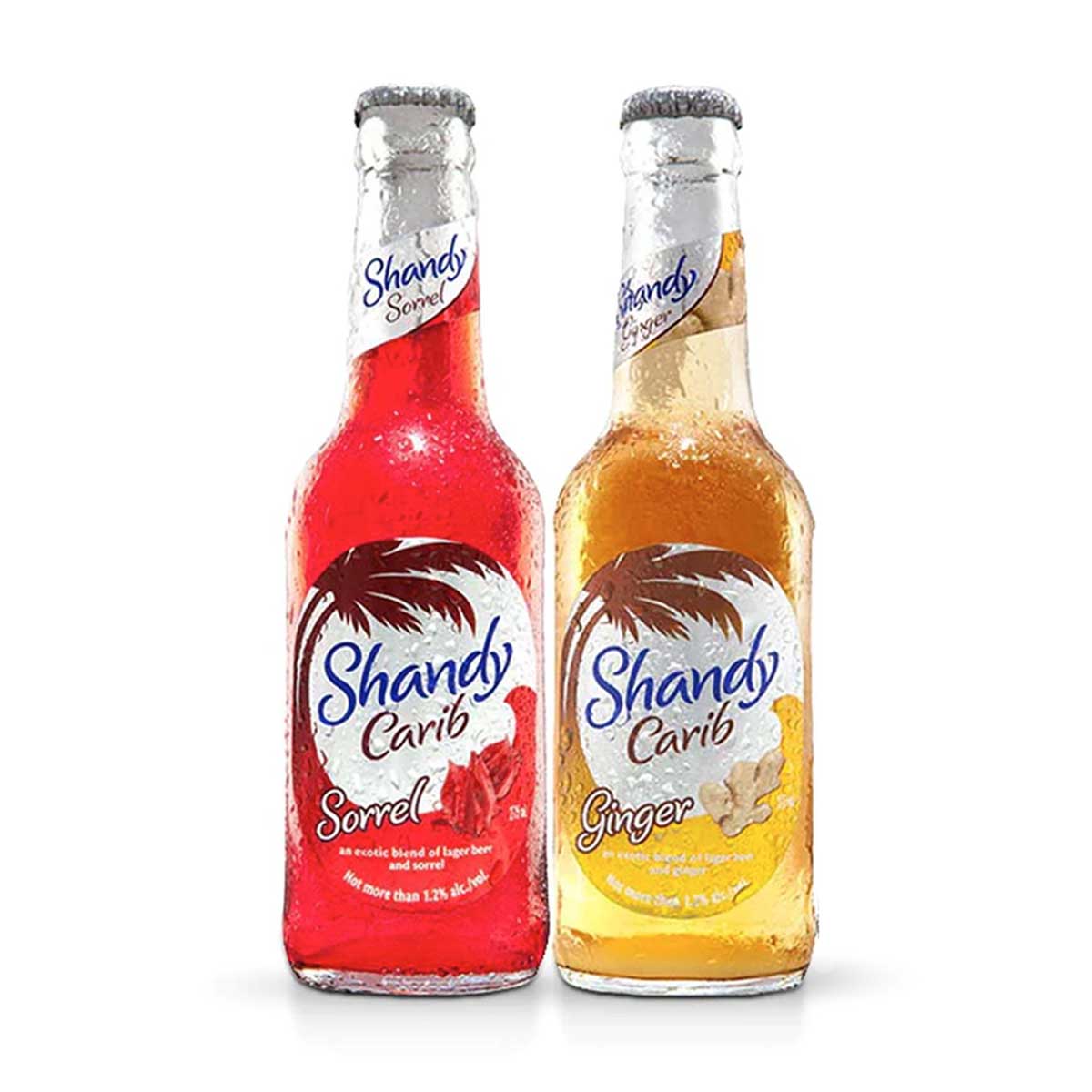 Shandy Carib Sorrel Ginger Bundle, 12oz (12 Pack)
